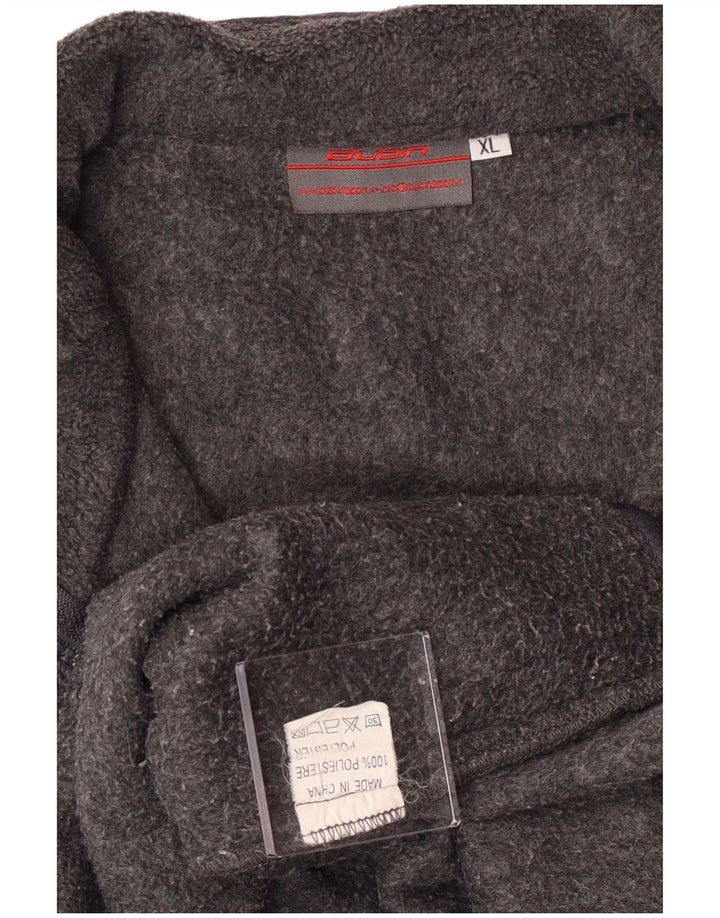 Vintage muška jakna od flisa UK 42 XL sivi poliester