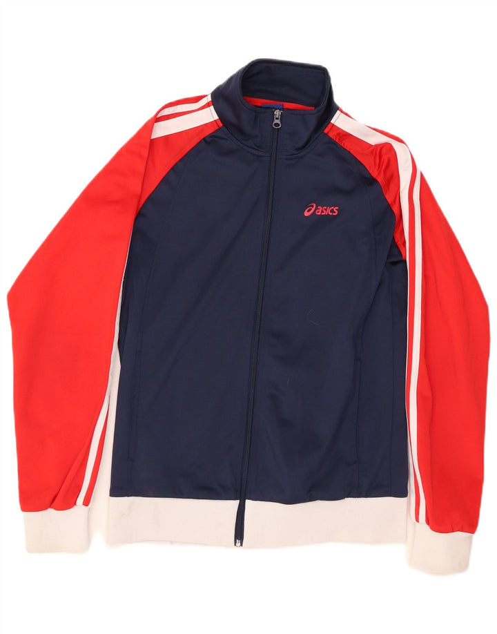 ASICS muška trenirka, mala jakna od tamnoplavog poliestera