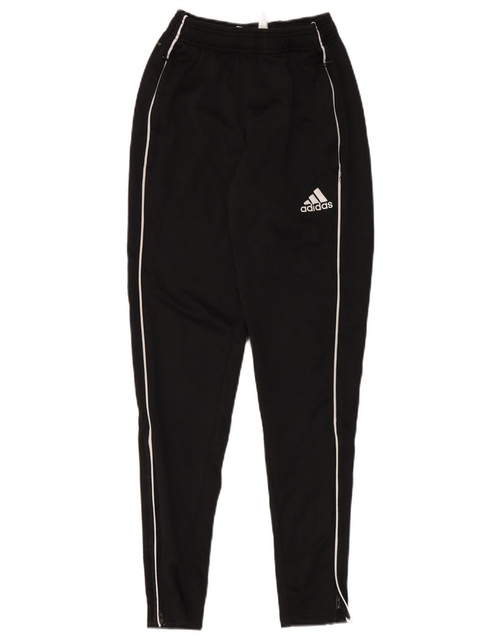 Adidas muške trenirke XS crne poliesterske hlače