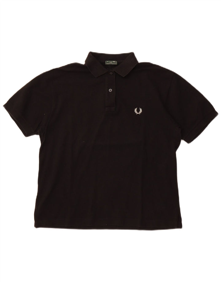 Fred Perry ženska polo majica UK 20 2XL crni pamuk