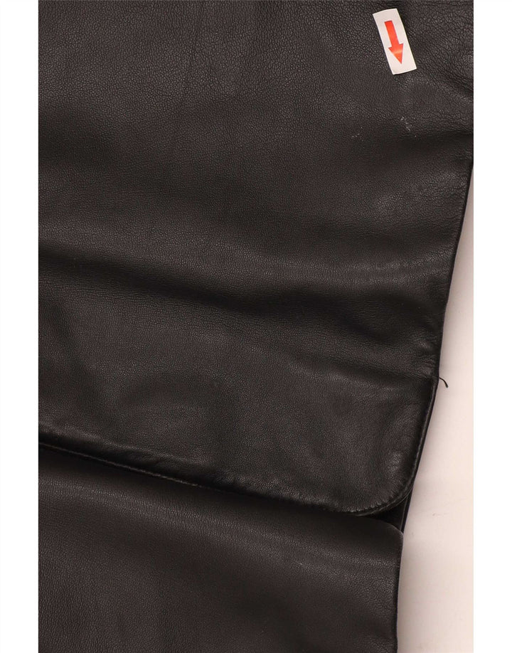 Vintage muška kožna jakna EU 56 XL crna