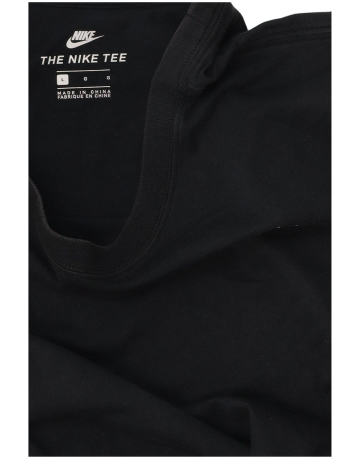 NIKE muška majica s grafičkim motivima velika crna boja