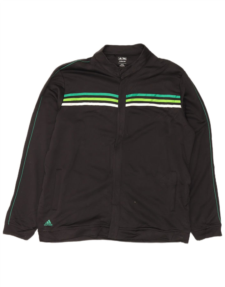 Adidas muška trenirka Climalite Gornja jakna XL crni poliester