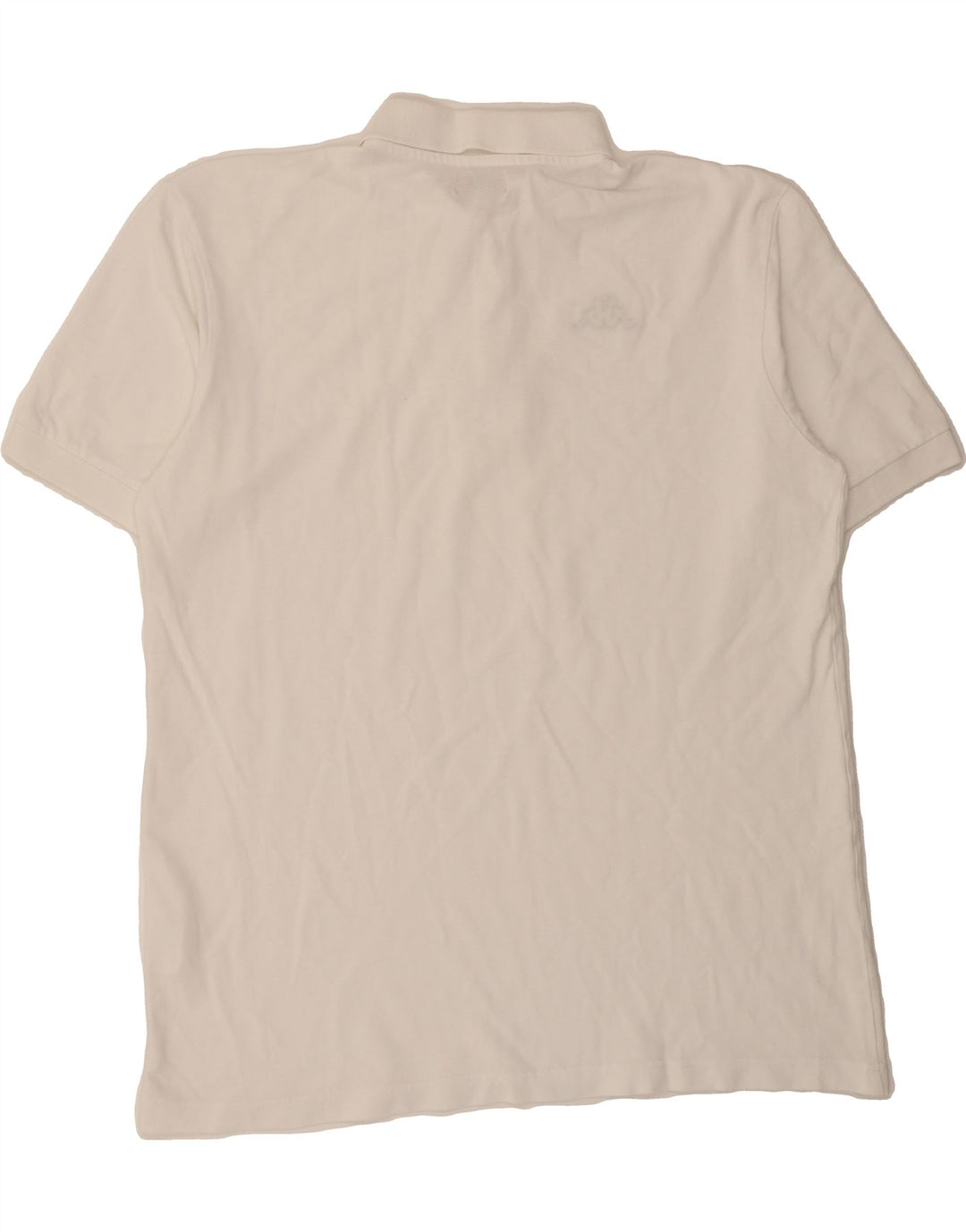 KAPPA Mens Polo Shirt 2XL White Cotton Vintage Kappa and Second-Hand Kappa from Messina Hembry 