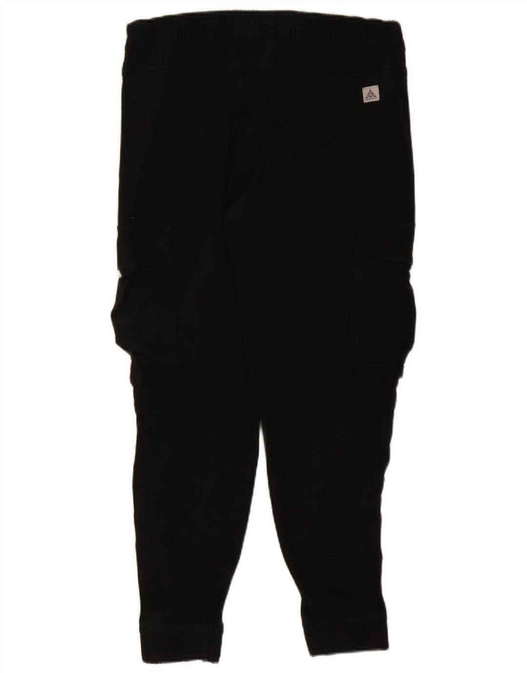 ZARA muške Joggers Cargo hlače EU 40 srednje W31 L27 crni pamuk