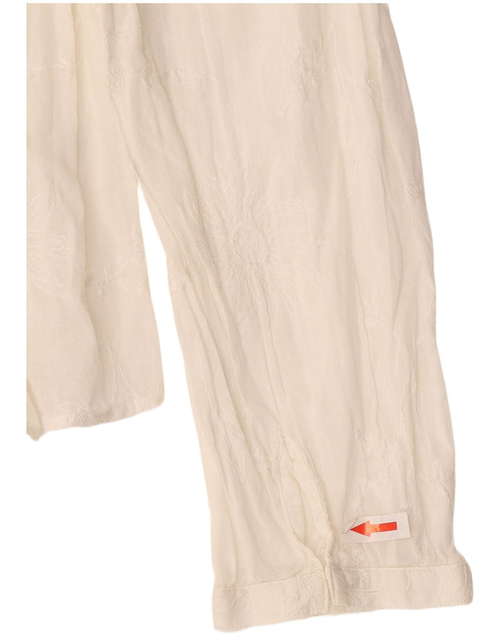 Ženska košulja Massimo Dutti EU 44 XL sivo bijela cvjetna