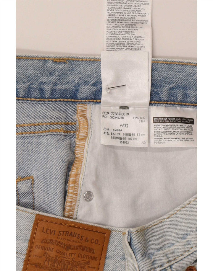 Levi's ženska mini traper suknja W32 veliki plavi pamuk