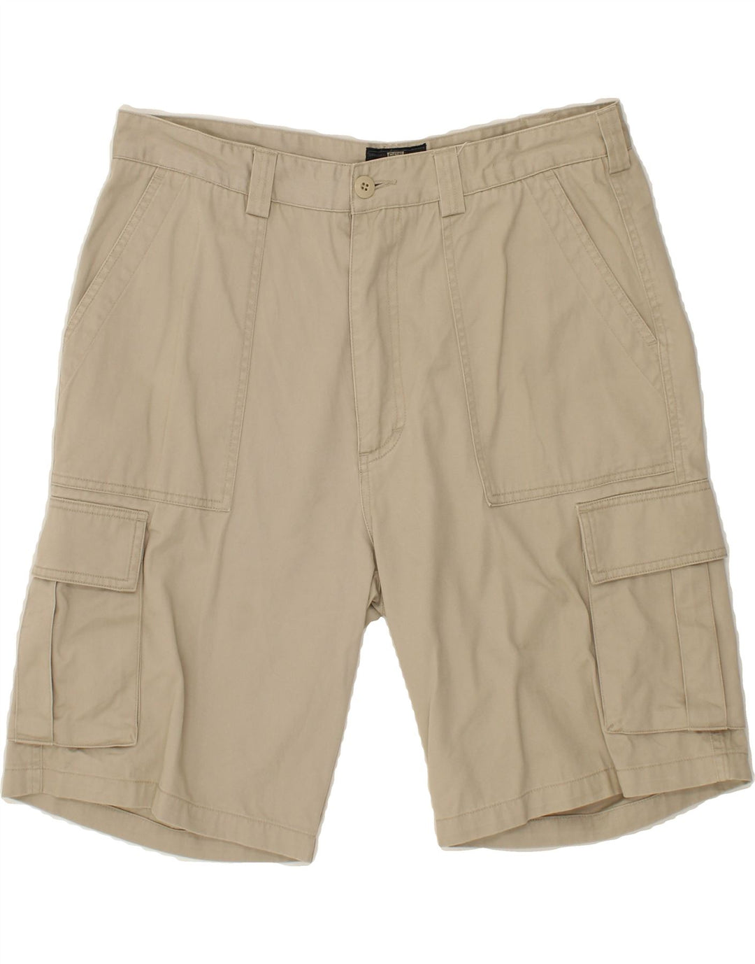 VINTAGE Mens Cargo Shorts IT 52 XL W34 Grey Cotton Vintage Vintage and Second-Hand Vintage from Messina Hembry 