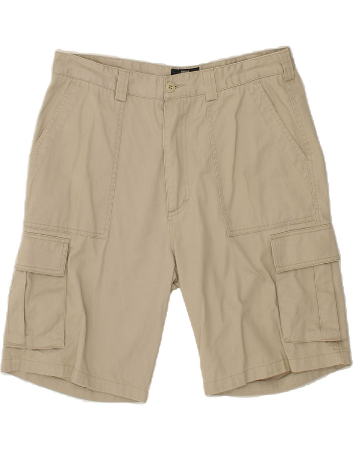 VINTAGE Mens Cargo Shorts IT 52 XL W34 Grey Cotton Vintage Vintage and Second-Hand Vintage from Messina Hembry 