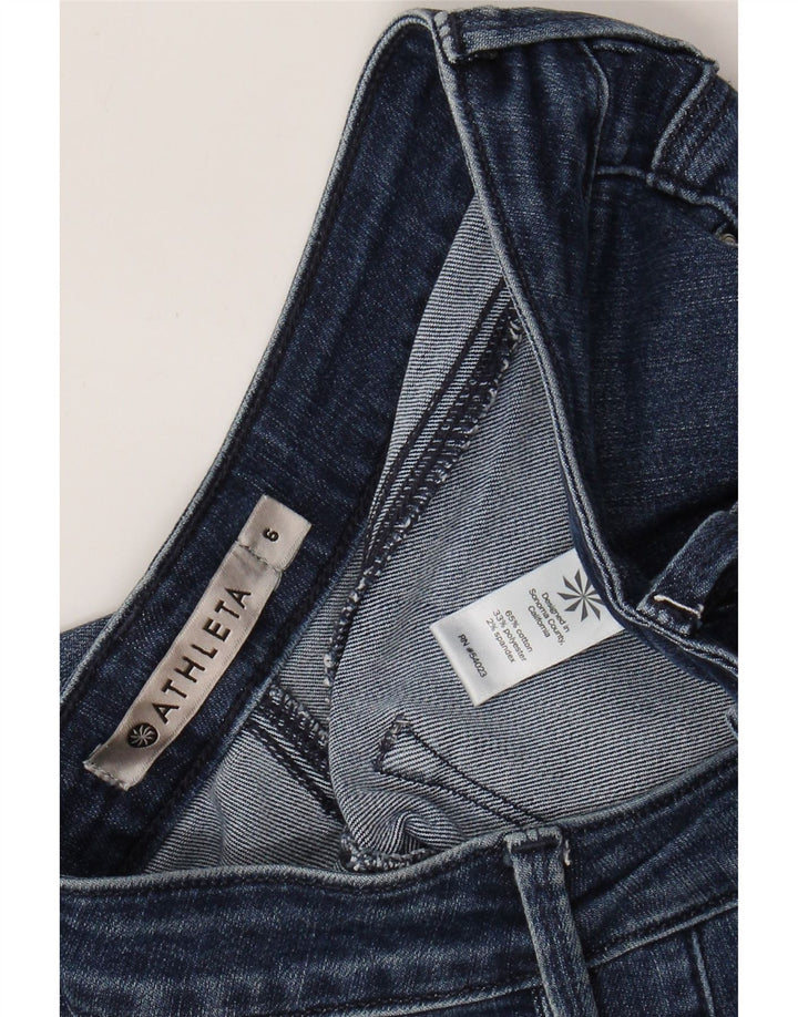 ATHLETA Ženske uske traperice US 6 srednje W30 L29 plavi pamuk