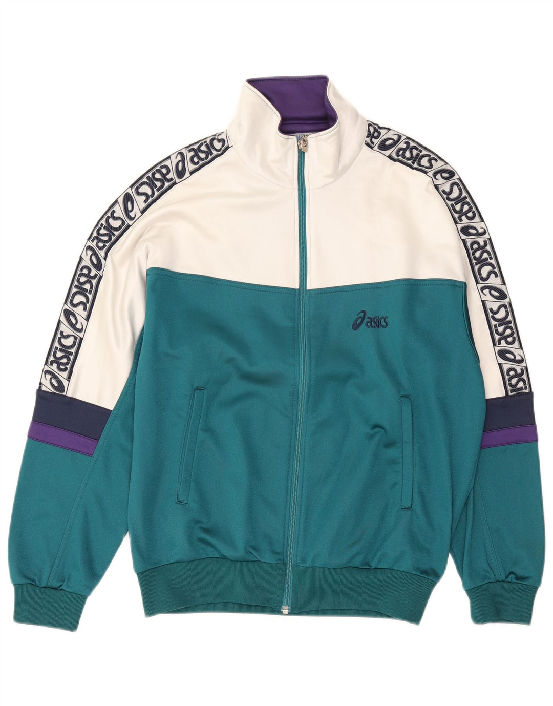 Muška trenirka Asics Graphic Full IT 48 Medium Green Colourblock