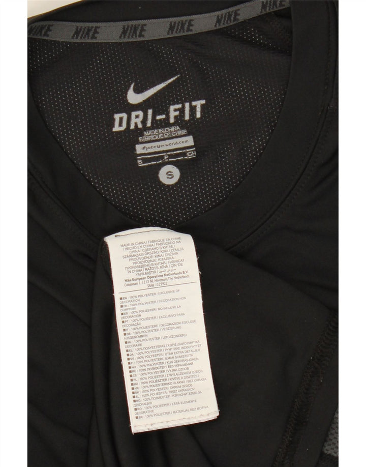Nike Dri Fit Vest Top Mali crni Colourblock poliester