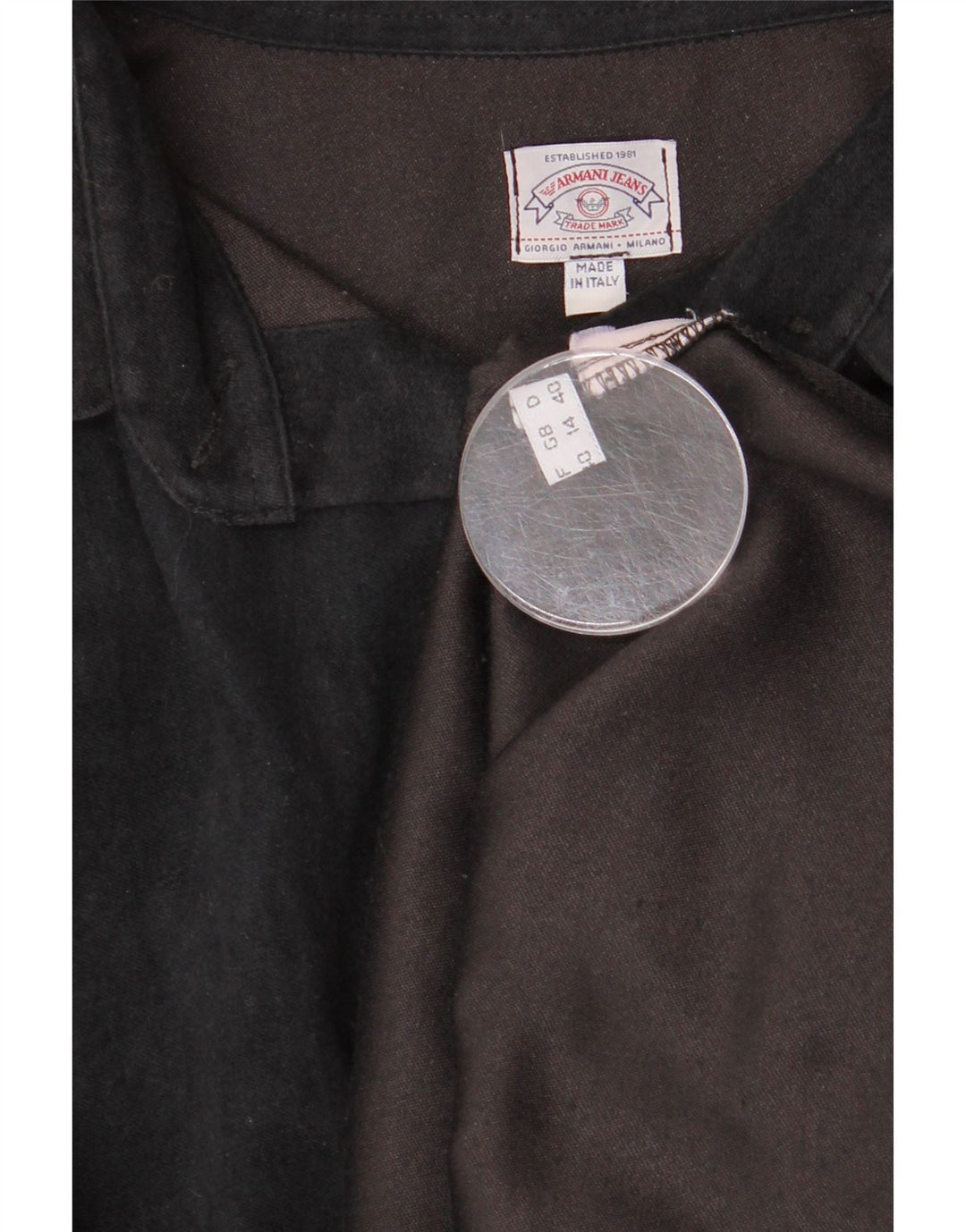 Armani Jeans ženska košulja UK 14 velika crna
