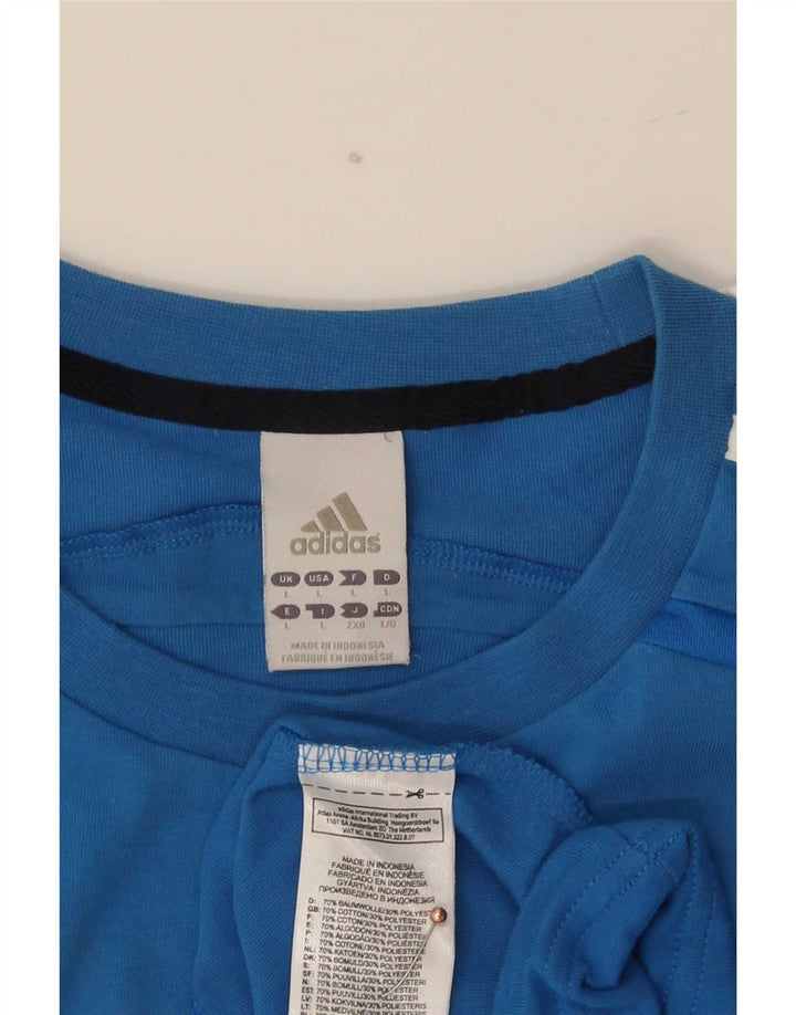 Adidas muški prsluk Climalite, veliki plavi pamuk u boji