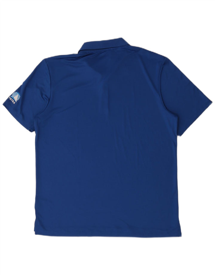 Adidas muška polo majica velika plava poliester