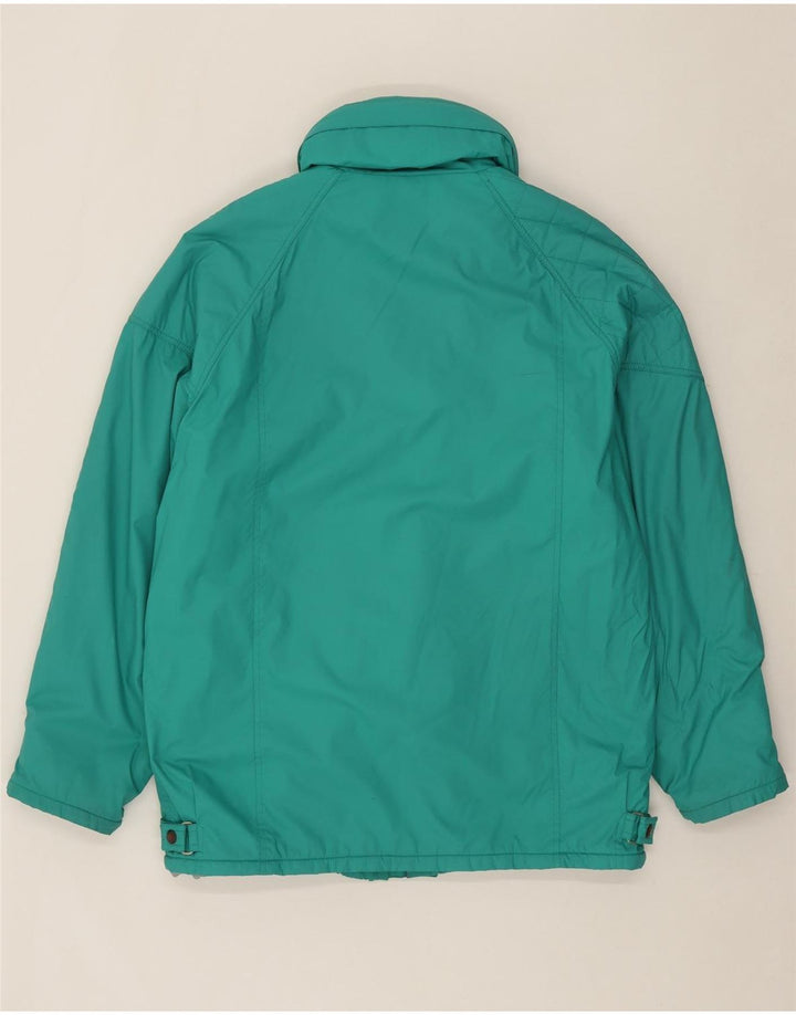 BAILO Mens Long Sleeve Windbreaker Jacket IT 48 Medium Turquoise Vintage Bailo and Second-Hand Bailo from Messina Hembry 