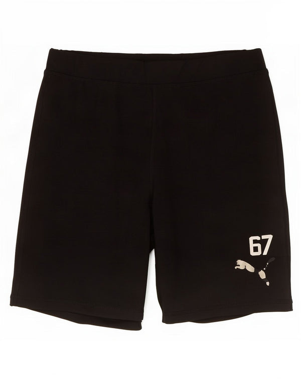 Puma ženske Dri Fit sportske kratke hlače UK 14 veliki crni poliester