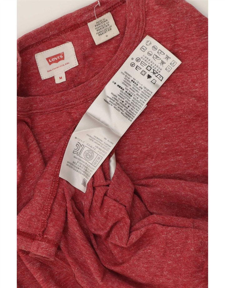 Levi's muška majica kratkih rukava, srednji crveni flekasti pamuk