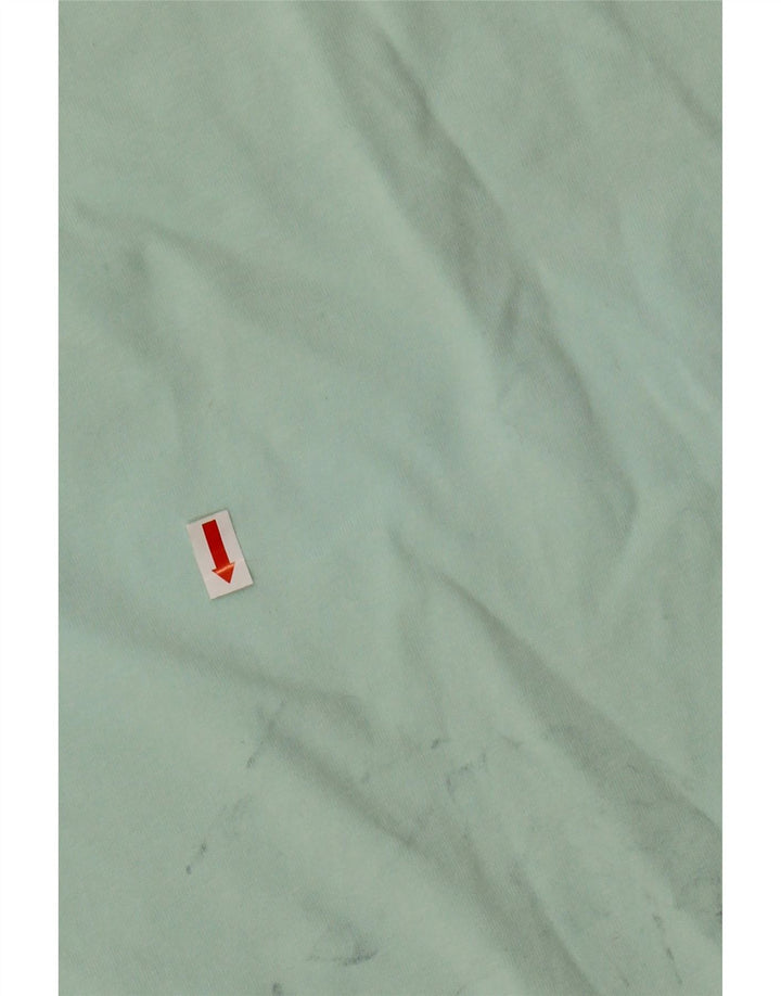 NEW BALANCE Ženska majica kratkih rukava s grafičkim motivima UK 14 Srednje zeleni pamuk