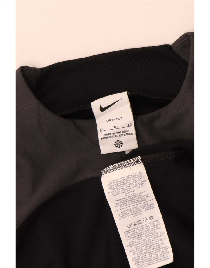 Nike muška Dri Fit majica s dugim rukavima XL crne boje