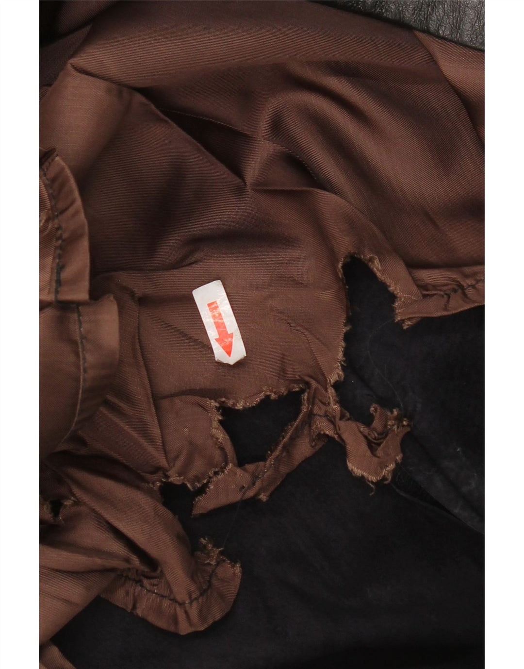 Vintage ženska kožna suknja IT 52 2XL W32 crna
