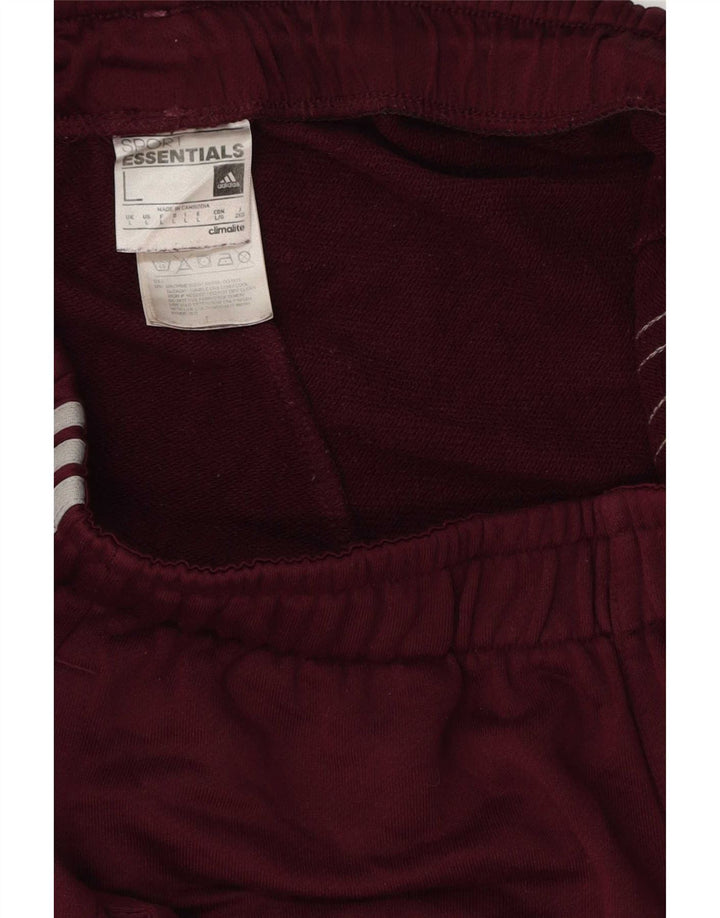 Adidas muške sportske kratke hlače Climalite veliki bordo poliester