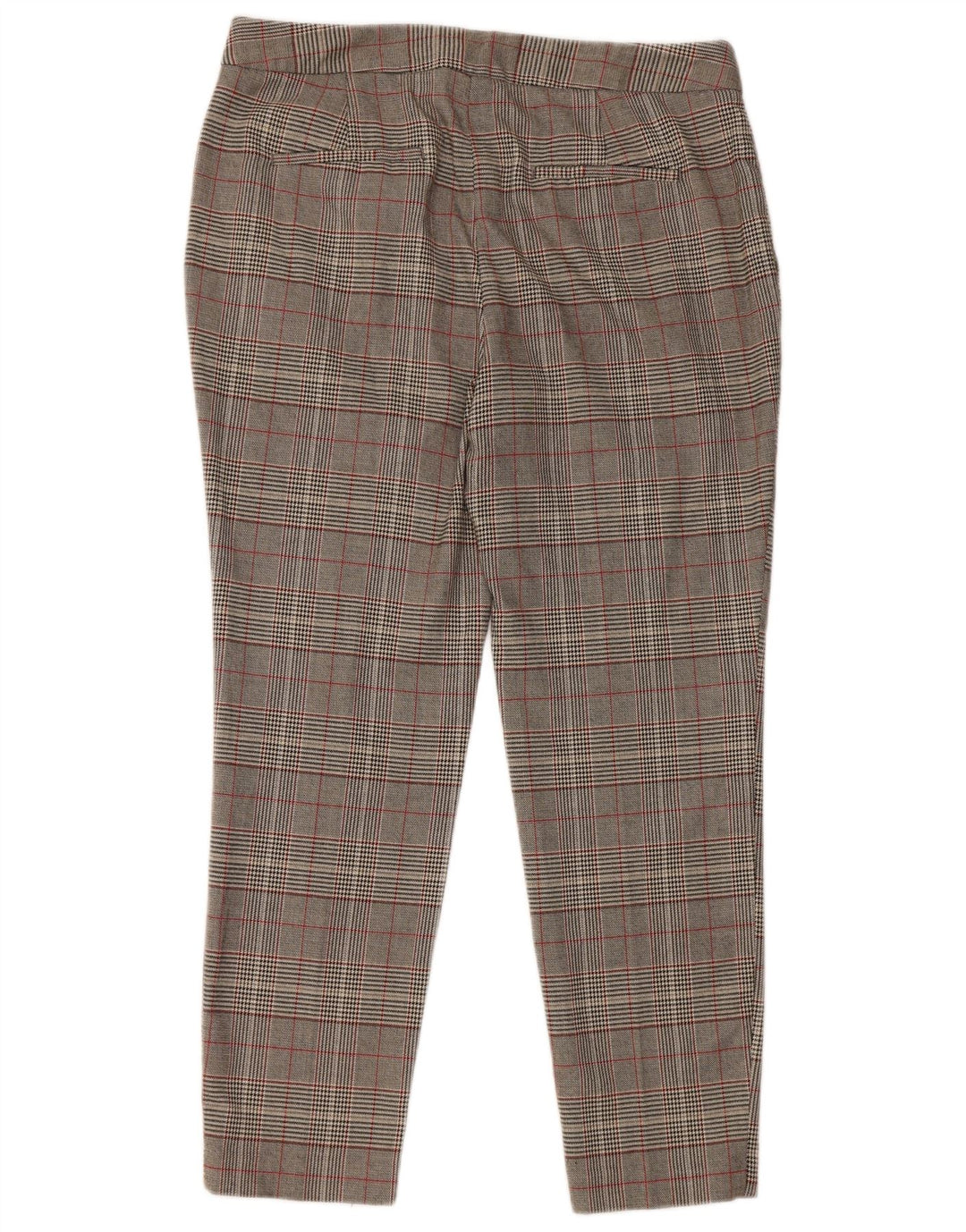 Zara ženske uske chino hlače EU 40 Srednje W30 L27 sive Houndstooth