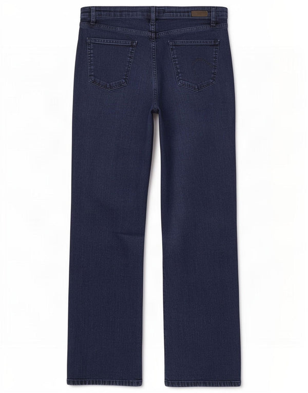 Marks & Spencer ženske traperice Per Una Bootcut UK 14 srednje W30 L29 tamnoplave