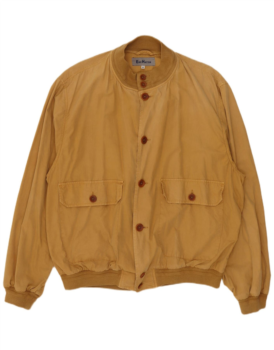 ERIC HATTON Muška bomber jakna IT 52 XL smeđi pamuk