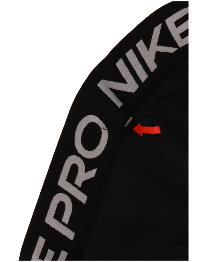 Nike Ženske Dri Fit Graphic Leggings UK 10 Male crne