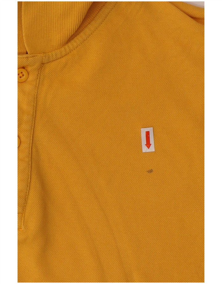 DACK'S muška polo majica velika žuta pamučna