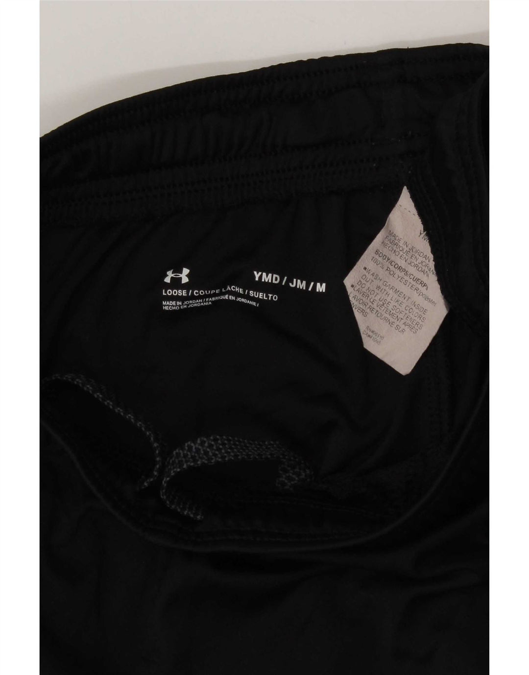 Under Armour Boys Graphic Sport Shorts 9-10 Years Srednji crni poliester
