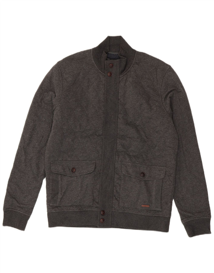 Ted Baker muški kardigan pulover veličina 4 veliki sivi pamuk