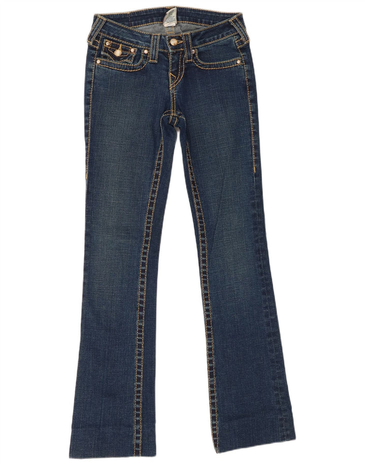 Ženske traperice True Religion Bootcut W25 L31 plavi pamuk