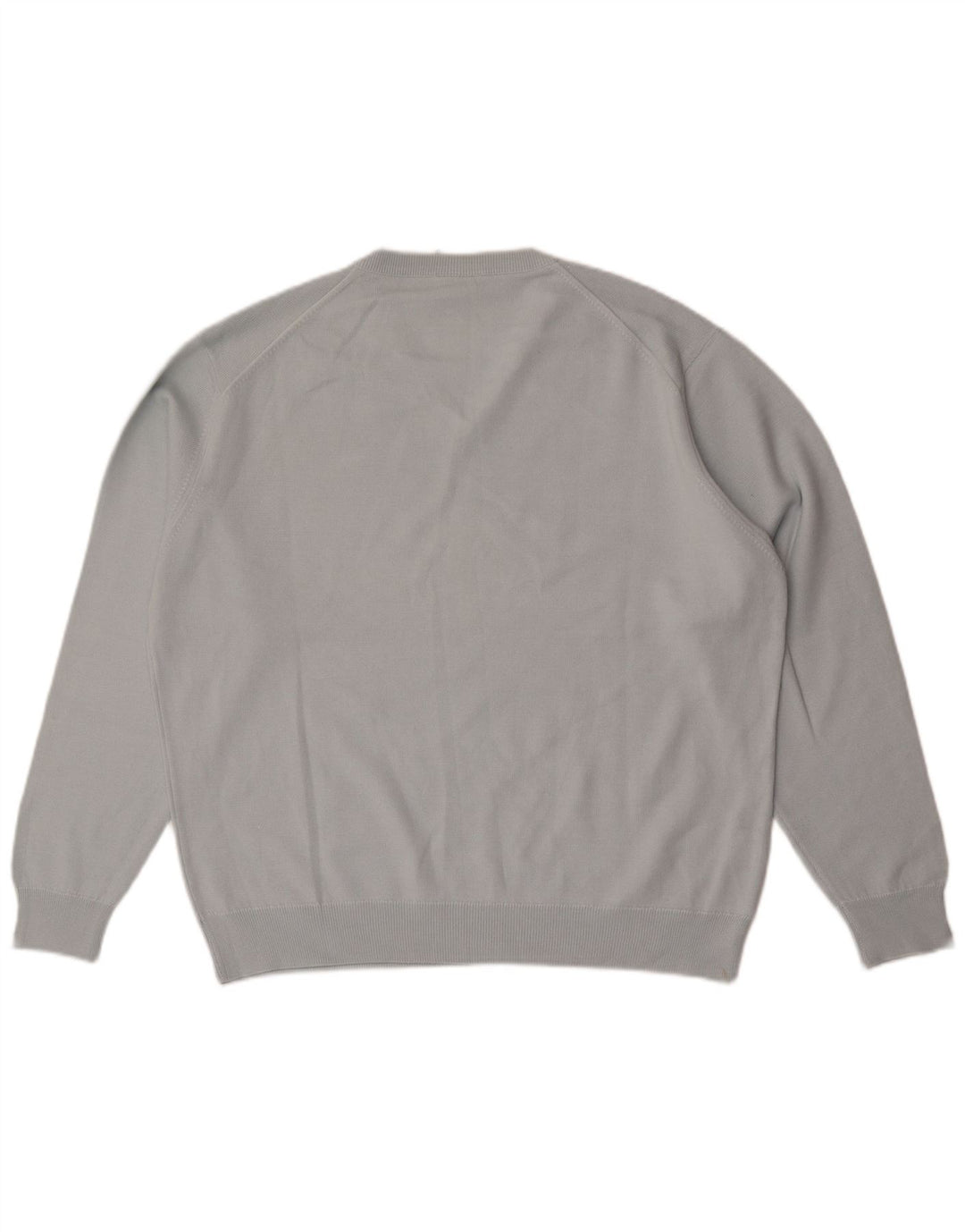 Lacoste muški džemper s V-izrezom veličina 6 XL plava vunena