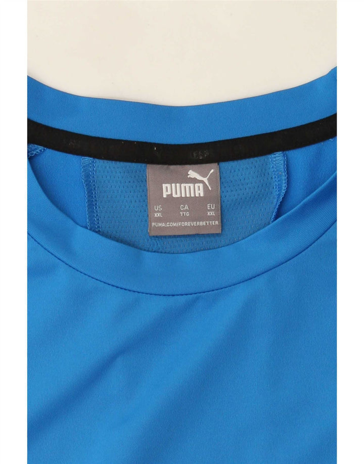 Puma muška majica kratkih rukava 2XL plava