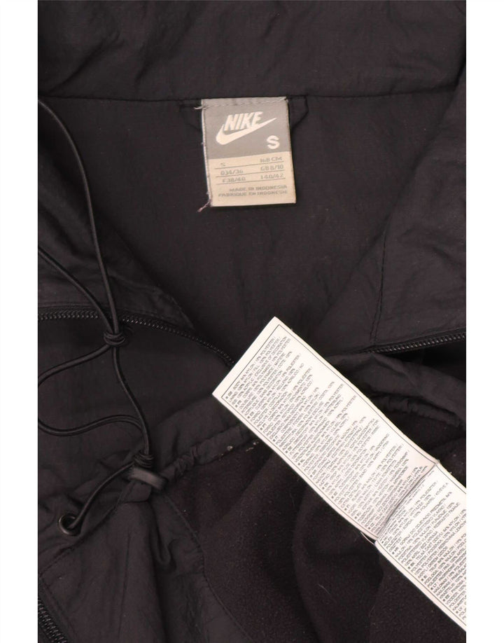 Nike ženska jakna vjetrovka UK 8/10 mala crna najlonska