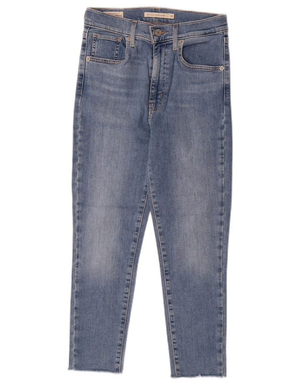 Levi's Mens Mile High Capri Super Skinny Jeans W26 L22 Plavi pamuk