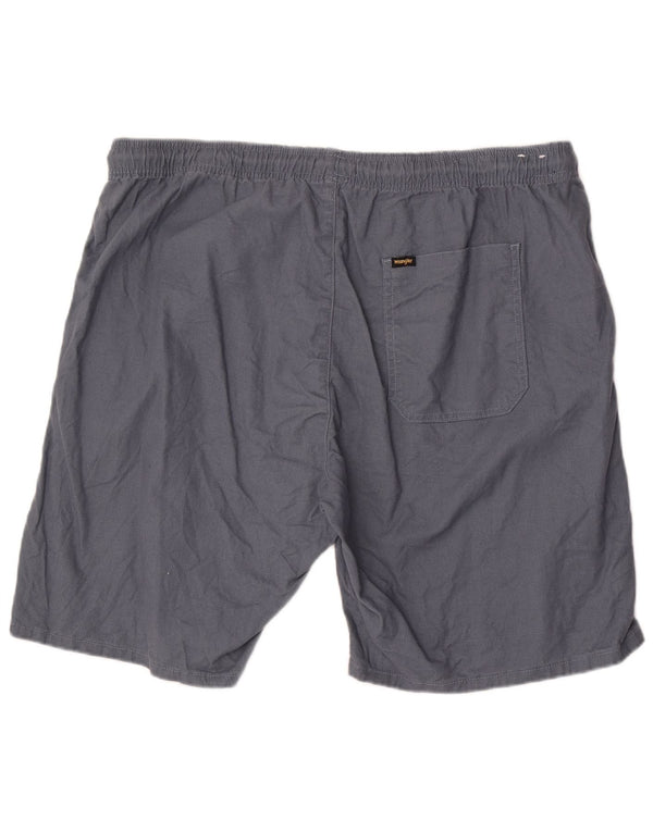Wrangler Mens Bermuda Shorts W38 XL Grey Cotton