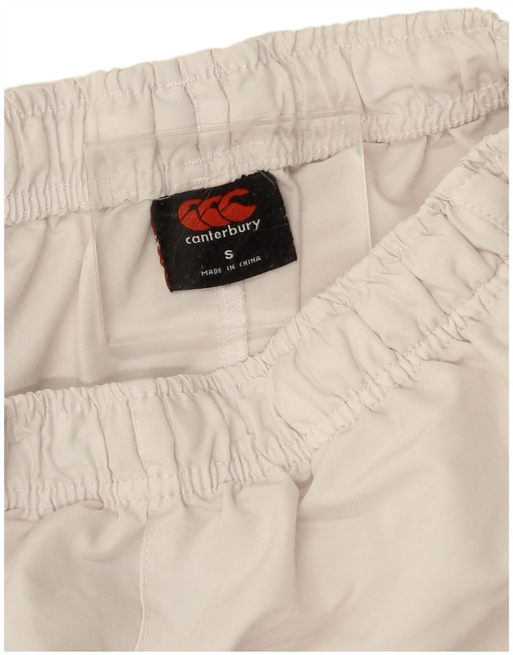 Canterbury muške kratke sportske kratke hlače s grafičkim motivima, mali bijeli poliester