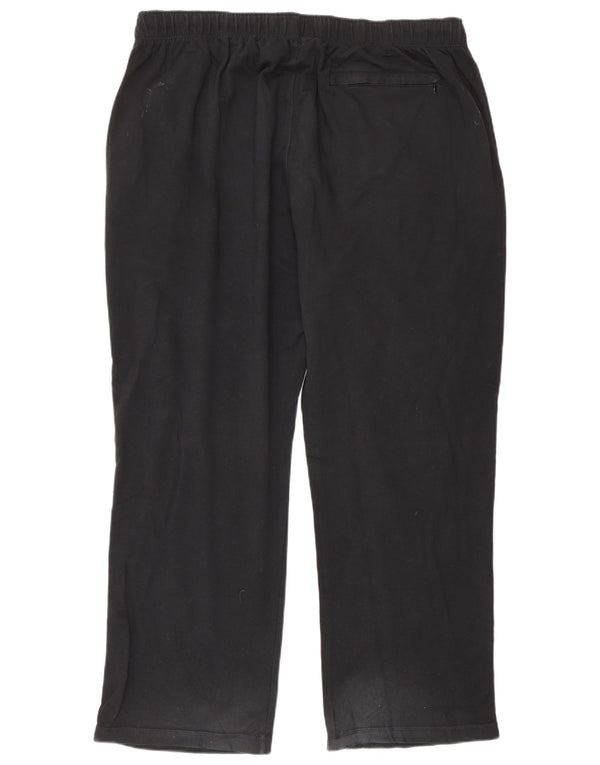 Marks & Spencer muške trenirke hlače UK 42/44 2XL crni pamuk