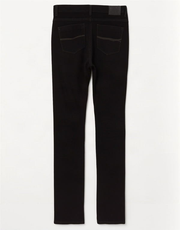 Tommy Hilfiger ženske uske traperice W30 L32 crni pamuk