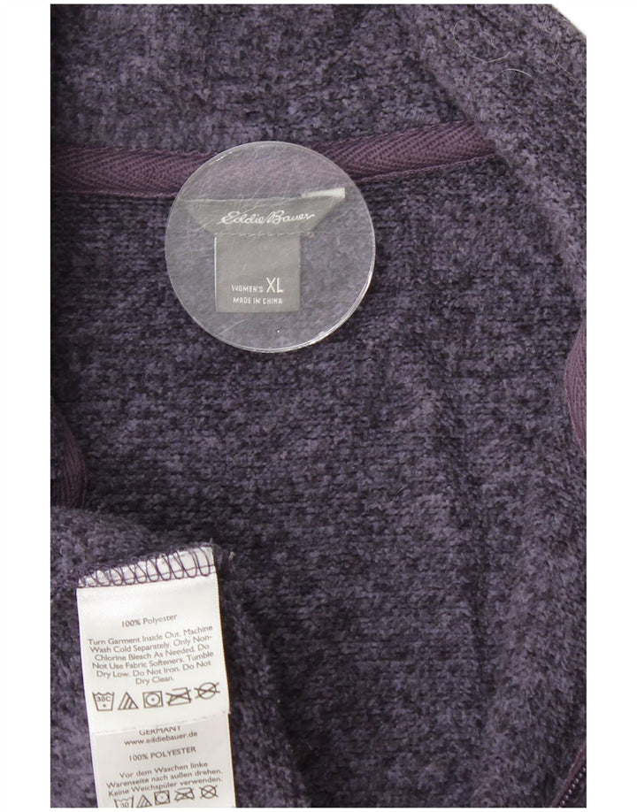 EDDIE BAUER Ženska gornja jakna trenirke UK 18 XL tamnoplava poliester