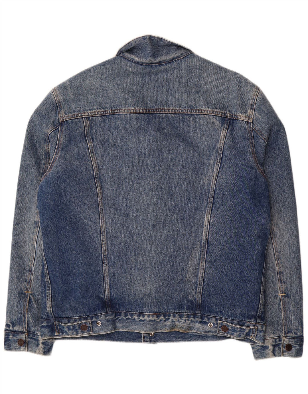 Levi's muška traper šerpa jakna UK 40 Large Blue Cotton