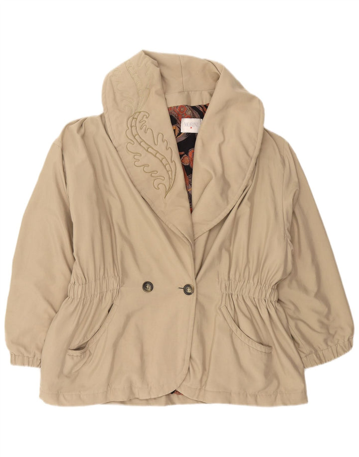 Vintage ženski kaput UK 16 Large Beige