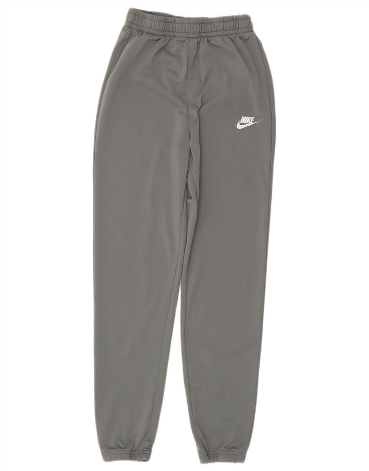 NIKE Trenirka Hlače za dječake Joggers 13-14 godina XL sivi poliester
