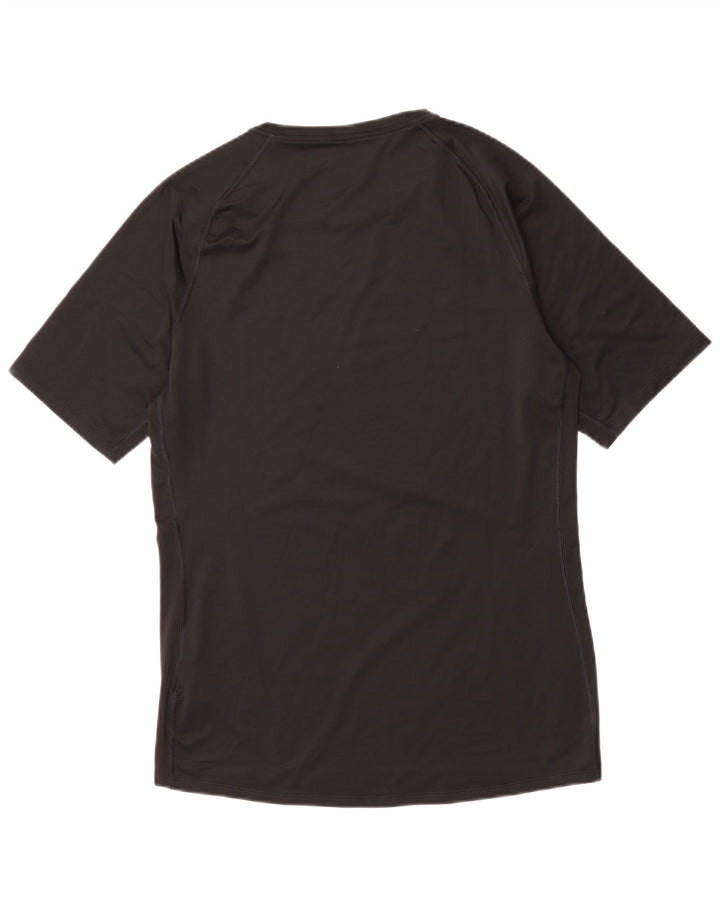 NIKE Muška pripijena majica kratkih rukava 2XL crni poliester