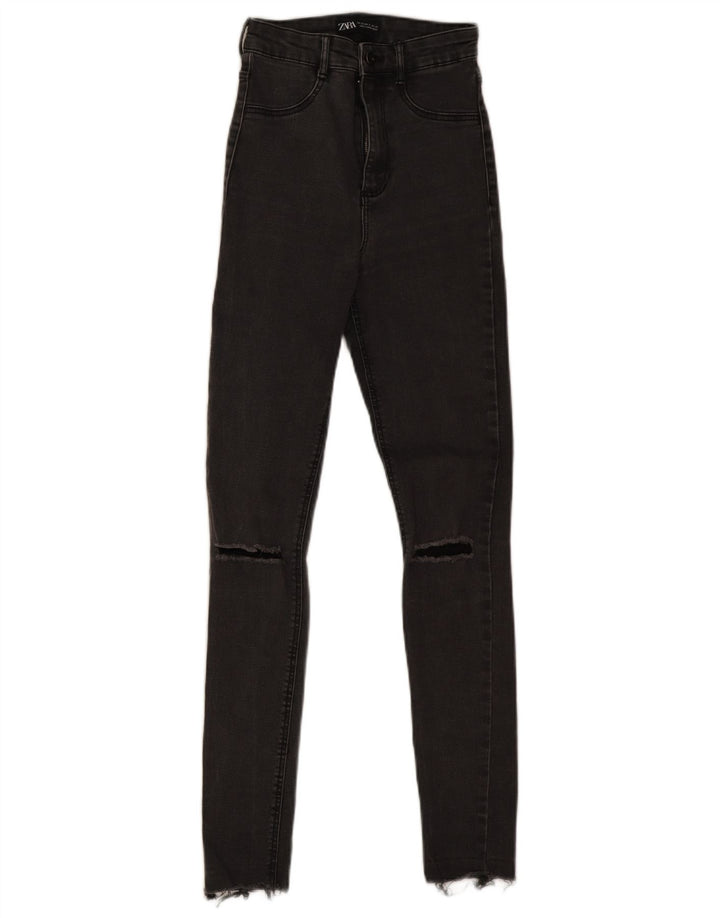 Zara ženske traperice uskog kroja EU 32 2XS W22 L27 sive