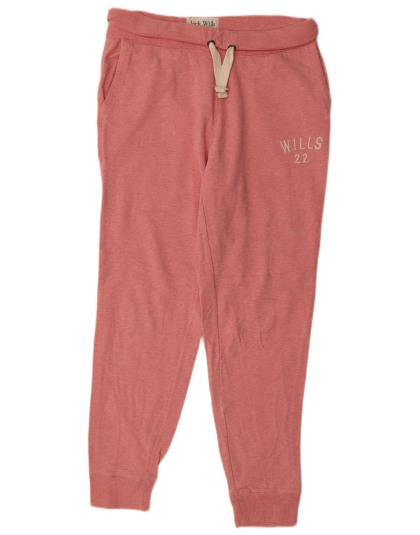Jack Wills Ženska trenirka Hlače Joggers UK 12 Srednje ružičasto s pjegama