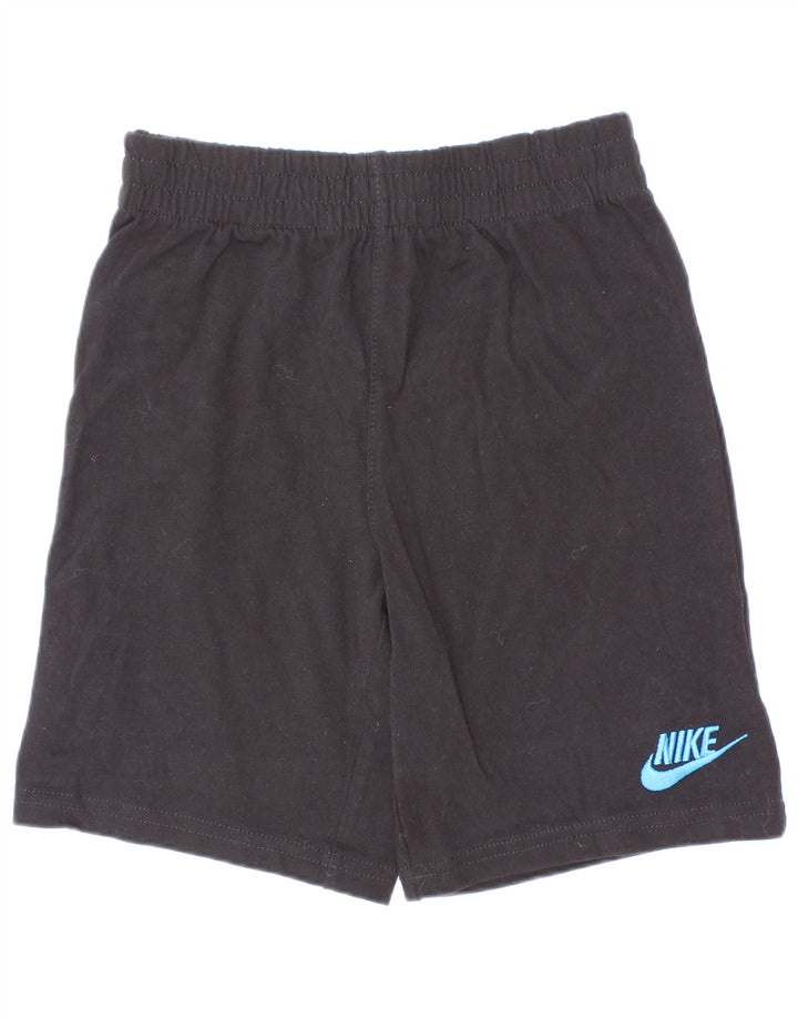 Nike Sportske kratke hlače za dječake 5-6 godina srednje crne pamučne boje